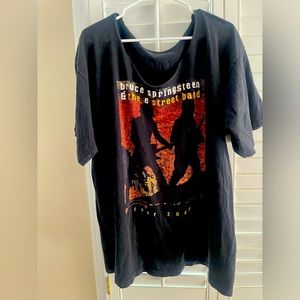 BRUCE SPRINGSTEEN Vintage 2000 Tour Tee Single Stitch Cut Neck XL